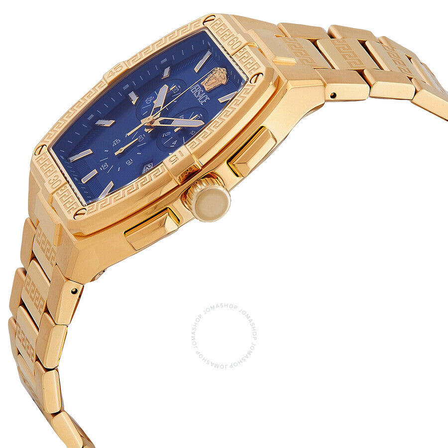 Versace Chronograph Quartz Blue Dial Men's Watch VESP00724 - The Watches Men & Co #2