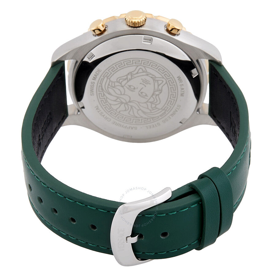 Versace Chronograph Quartz Green Dial Men's Watch VEPCA0224 - Dawson Watches #3