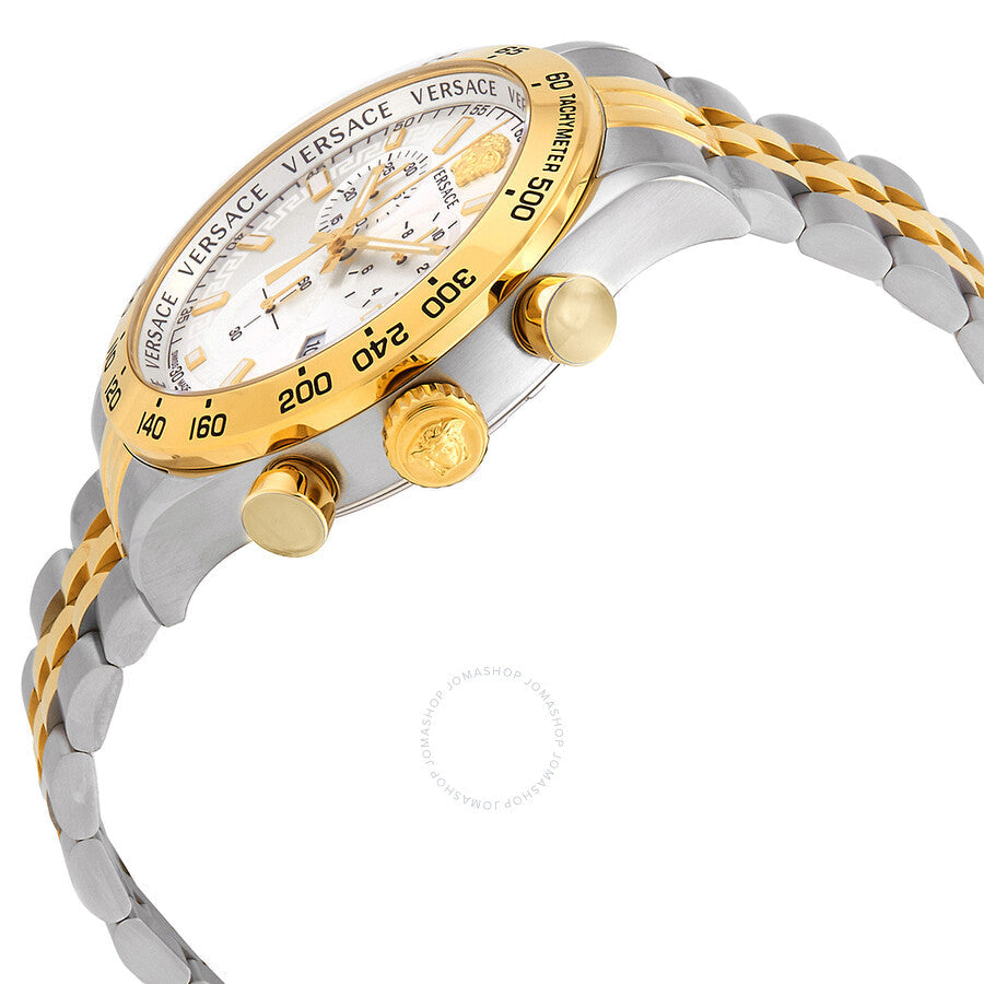 Versace Chronograph Quartz Silver Dial Men's Watch VE2U00422 - Dawson Watches #2