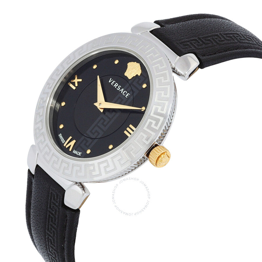 Versace Daphnis Quartz Black Dial Ladies Watch V16020017 - Dawson Watches #2