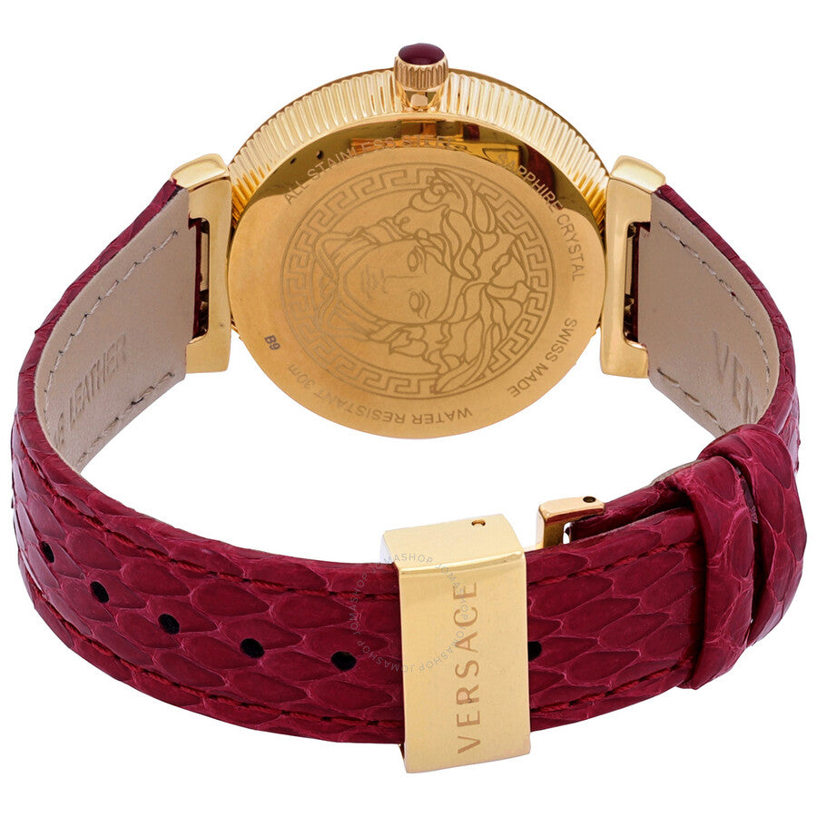 Versace Daphnis Quartz Red Dial Ladies Watch V16080017 - Dawson Watches #3