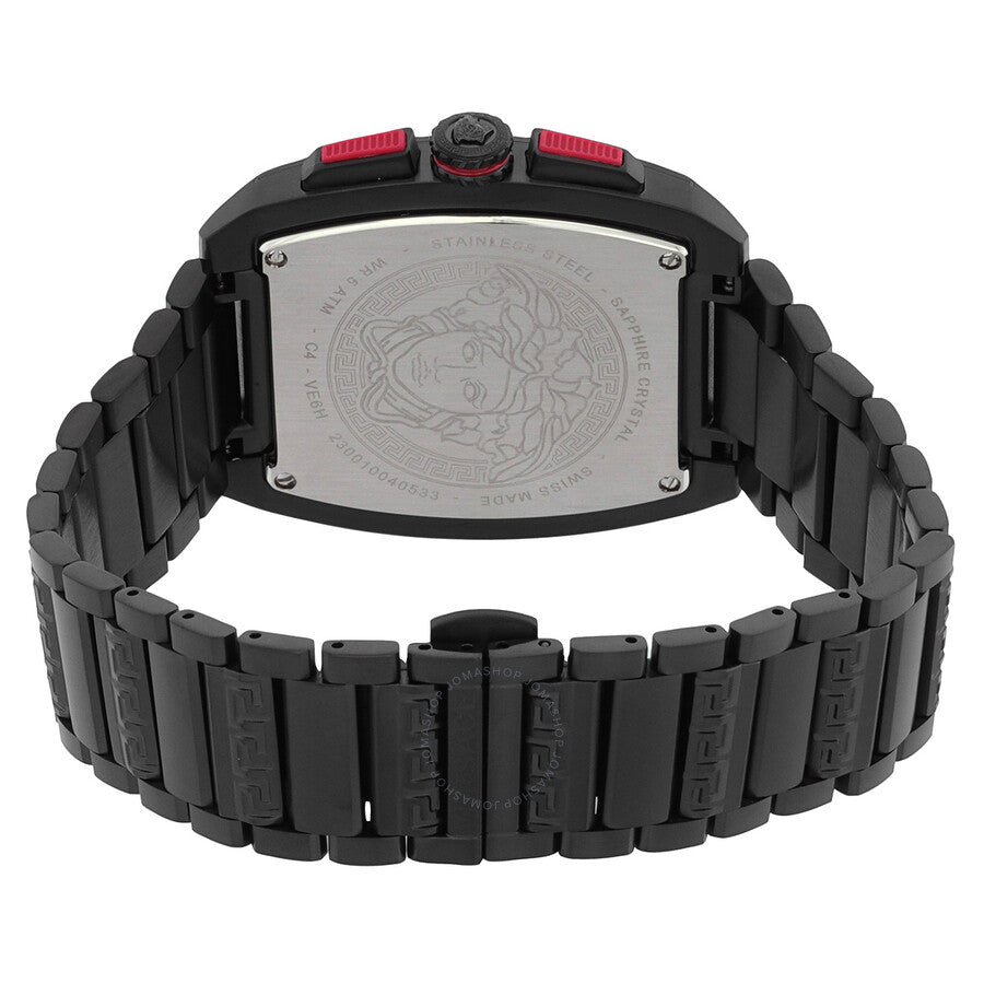 Versace Dominus Chronograph Quartz Black Dial Men's Watch VE6H00623 - Dawson Watches #3
