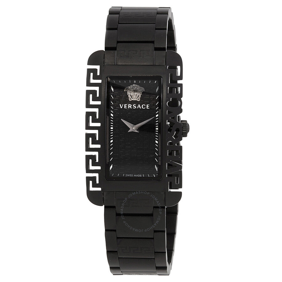 Versace Flair Gent Quartz Black Dial Unisex Watch VE7D00423 - Dawson Watches