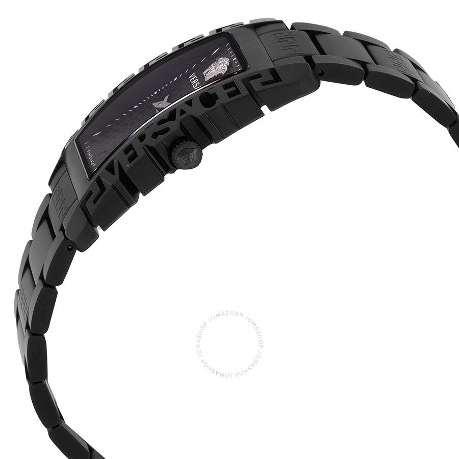 Versace Flair Gent Quartz Black Dial Unisex Watch VE7D00423 - Dawson Watches #2