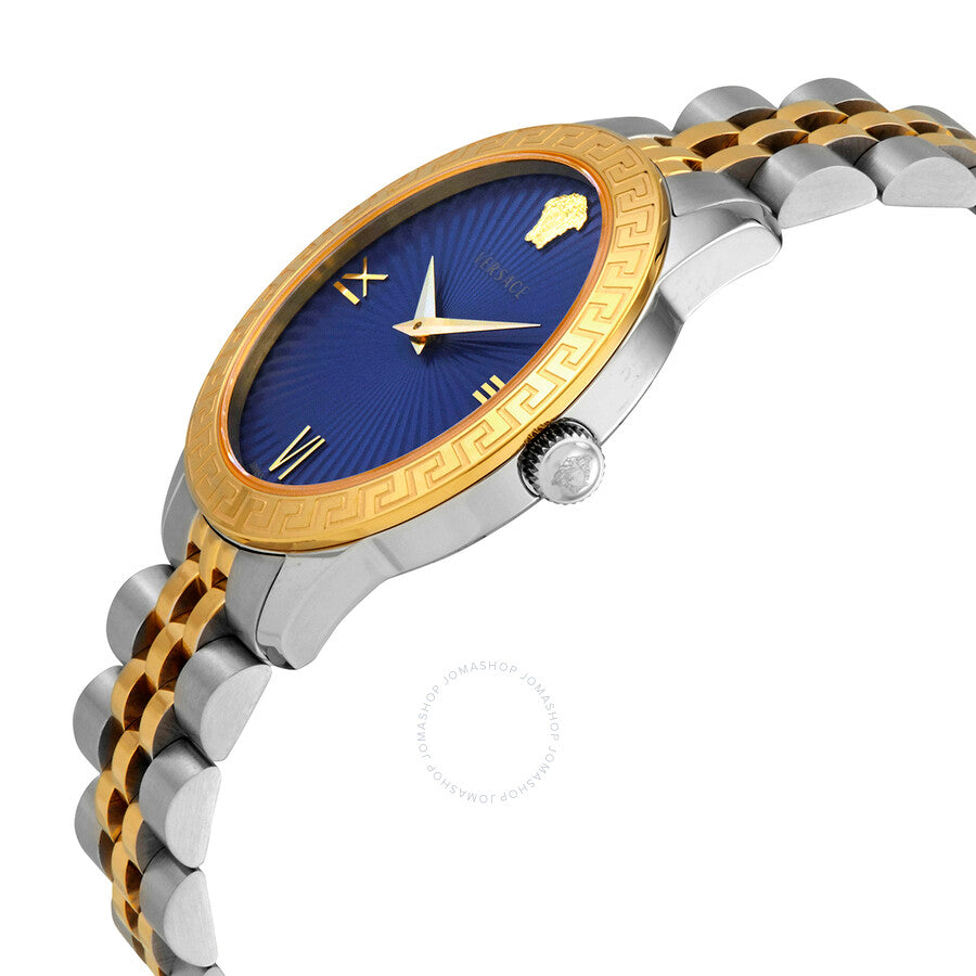 Versace Greca Signature Quartz Blue Dial Ladies Watch VEVC00719 - Dawson Watches #2