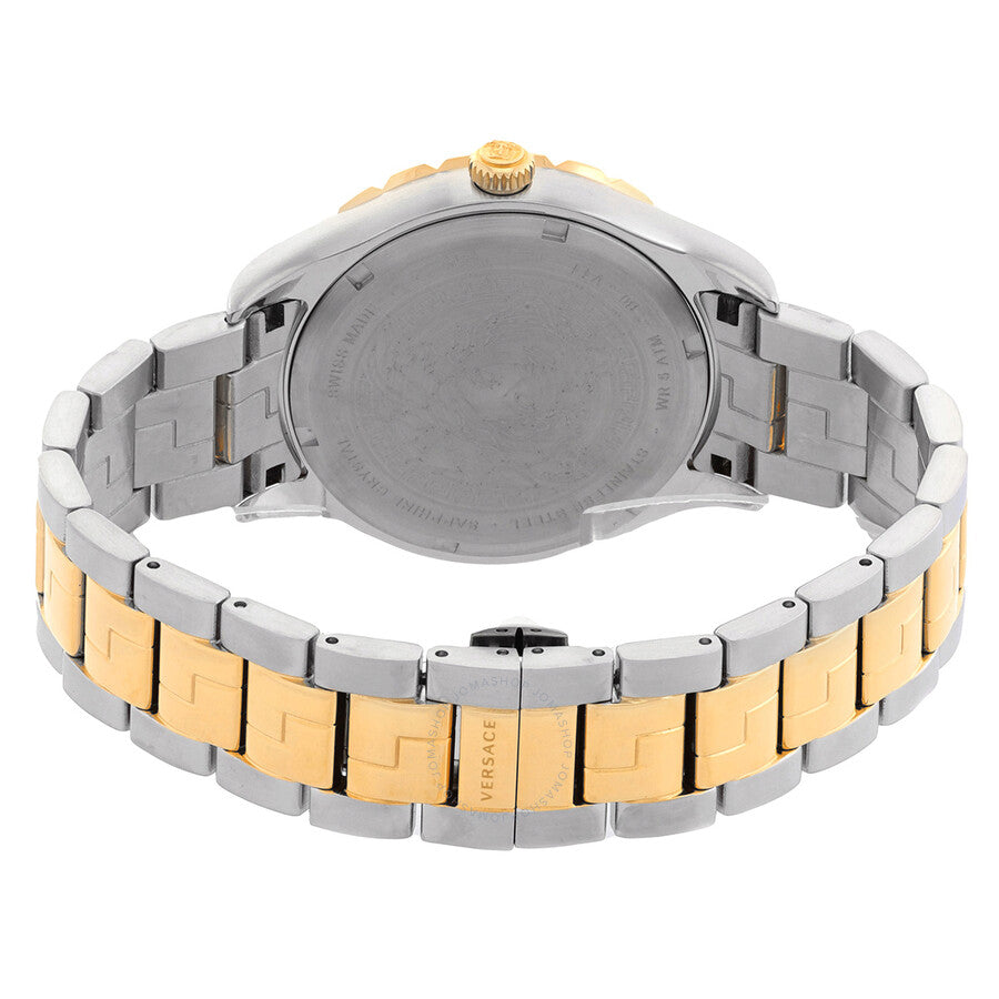 Versace Hellenyium GMT Quartz Green Dial Men's Watch V11050016 - Dawson Watches #3