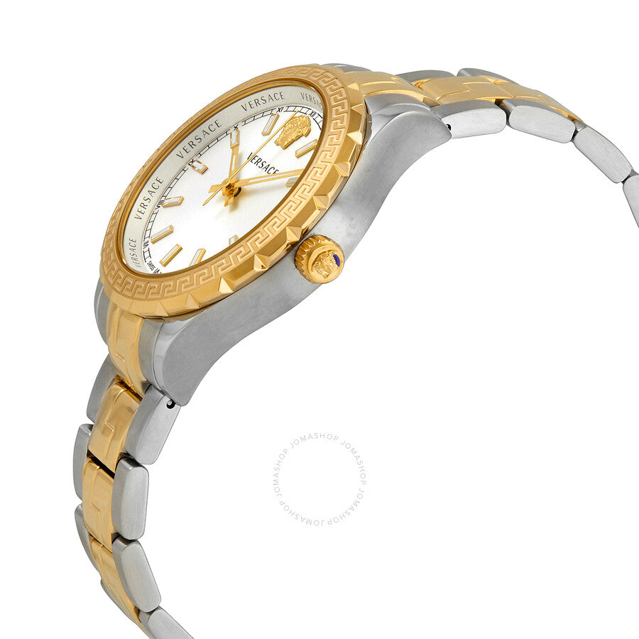 Versace Hellenyium Quartz Silver Dial Ladies Watch V12030015 - Dawson Watches #2