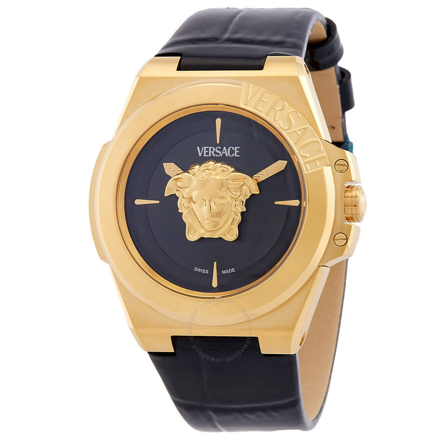 Versace Hera Quartz Black Dial Ladies Watch VE8D00324 - Dawson Watches