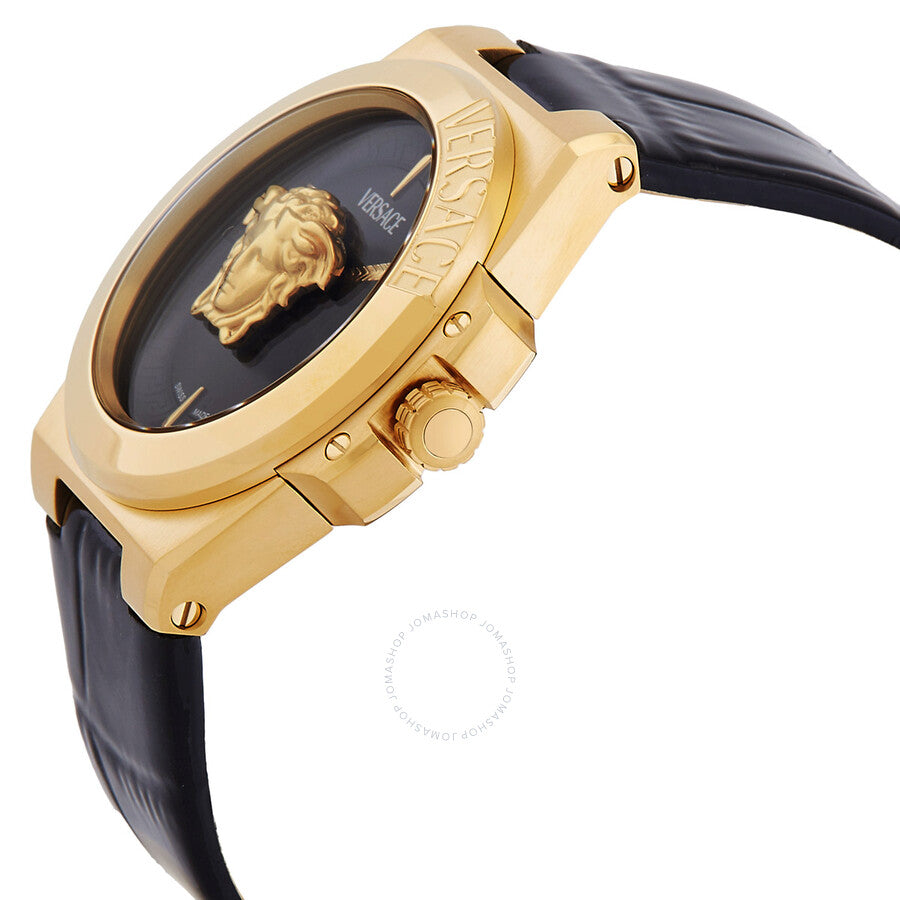Versace Hera Quartz Black Dial Ladies Watch VE8D00324 - Dawson Watches #2