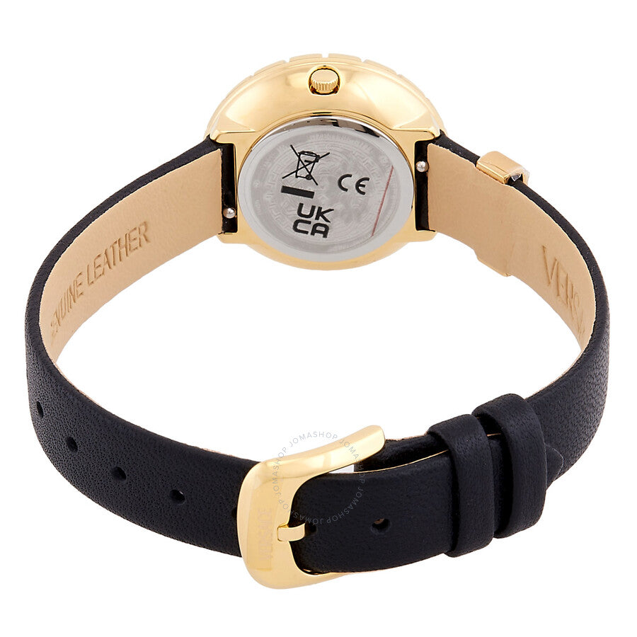 Versace La Greca Quartz Gold Dial Ladies Watch VE8C00224 - Dawson Watches #3