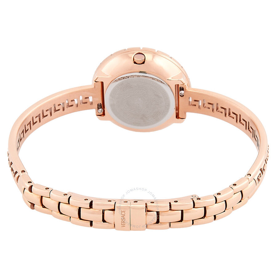 Versace La Greca Quartz Rose Gold Dial Ladies Watch VE8C00424 - Dawson Watches #3