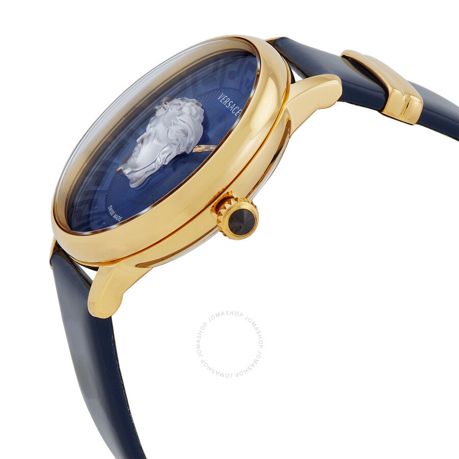 Versace Medusa Alchemy Quartz Blue Dial Ladies Watch VE6F00223 - Dawson Watches #2