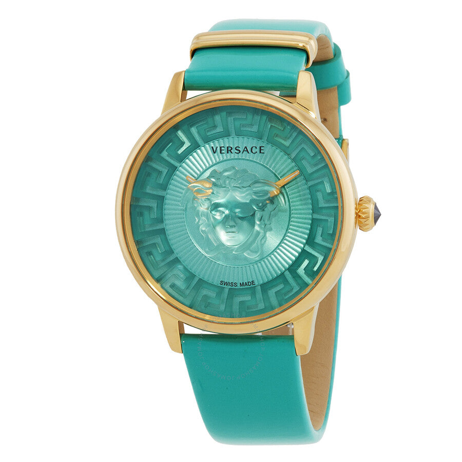 Versace Medusa Alchemy Quartz Light Green Dial Ladies Watch VE6F00723 - Dawson Watches