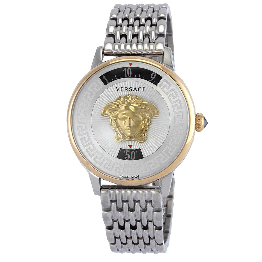 Versace Medusa Icon Quartz Silver Dial Ladies Watch VEZ200321 - Dawson Watches