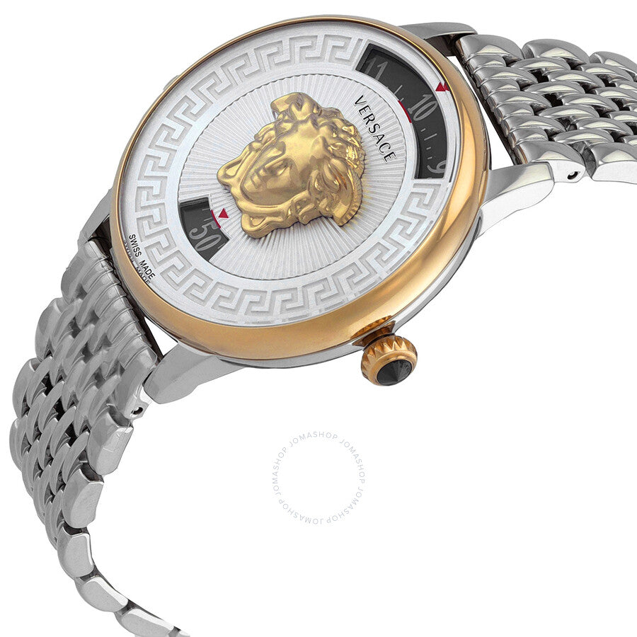 Versace Medusa Icon Quartz Silver Dial Ladies Watch VEZ200321 - Dawson Watches #2