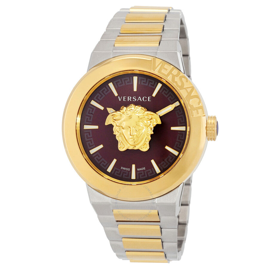 Versace Medusa Infinite Quartz Red Dial Men's Watch VE7E00523 - Dawson Watches
