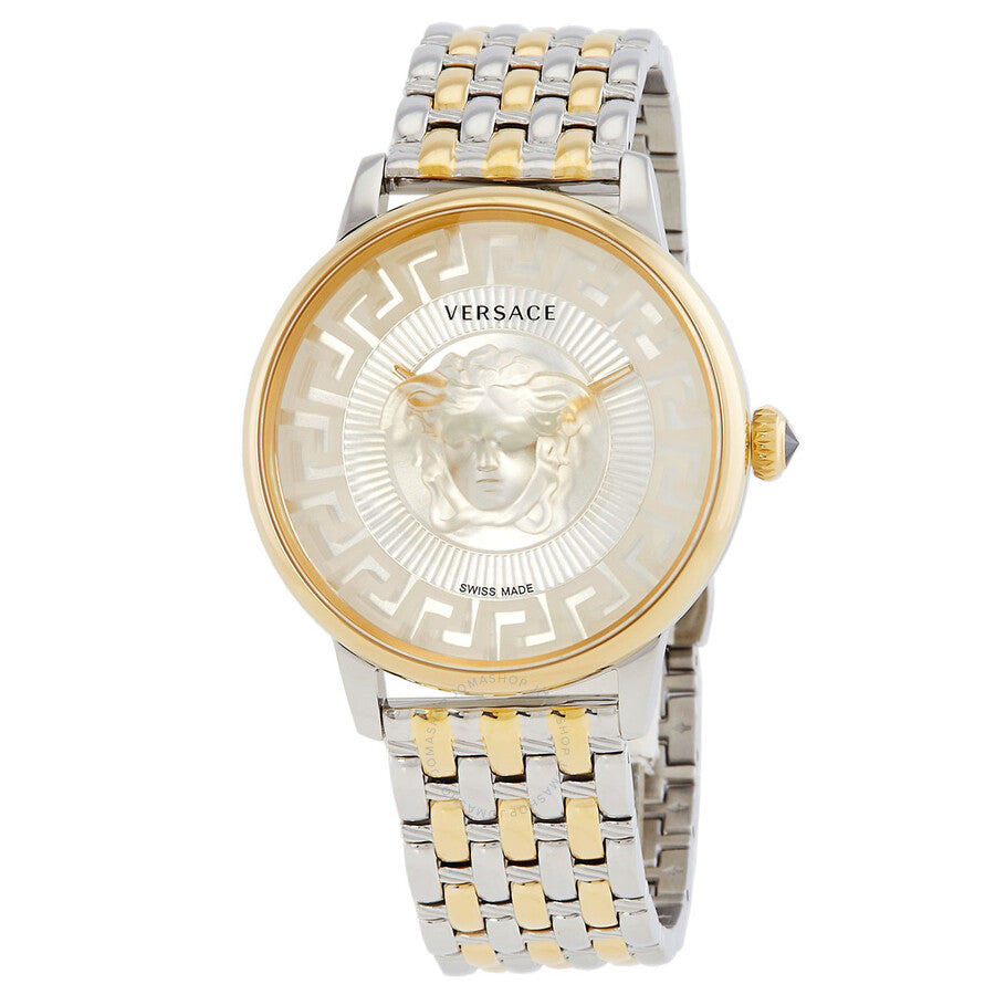 Versace Medusa Quartz Silver Dial Ladies Watch VE6F00423 - Dawson Watches