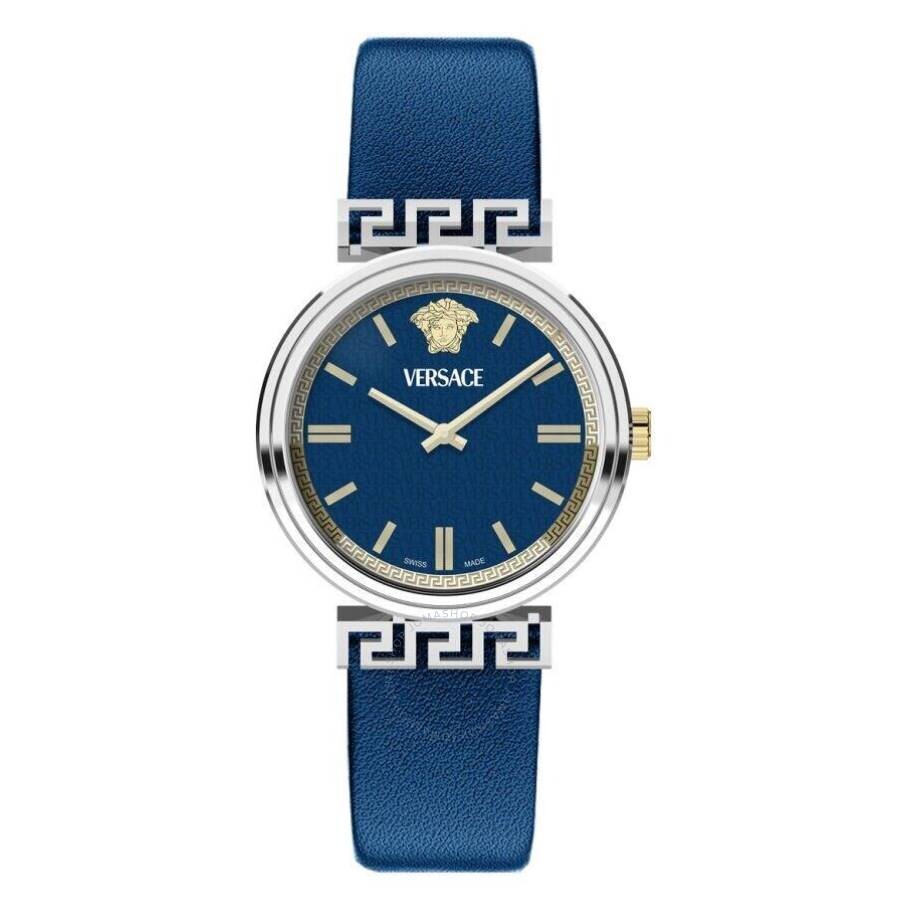 Versace Mythos Quartz Blue Dial Ladies Watch VETCA0124 - Dawson Watches