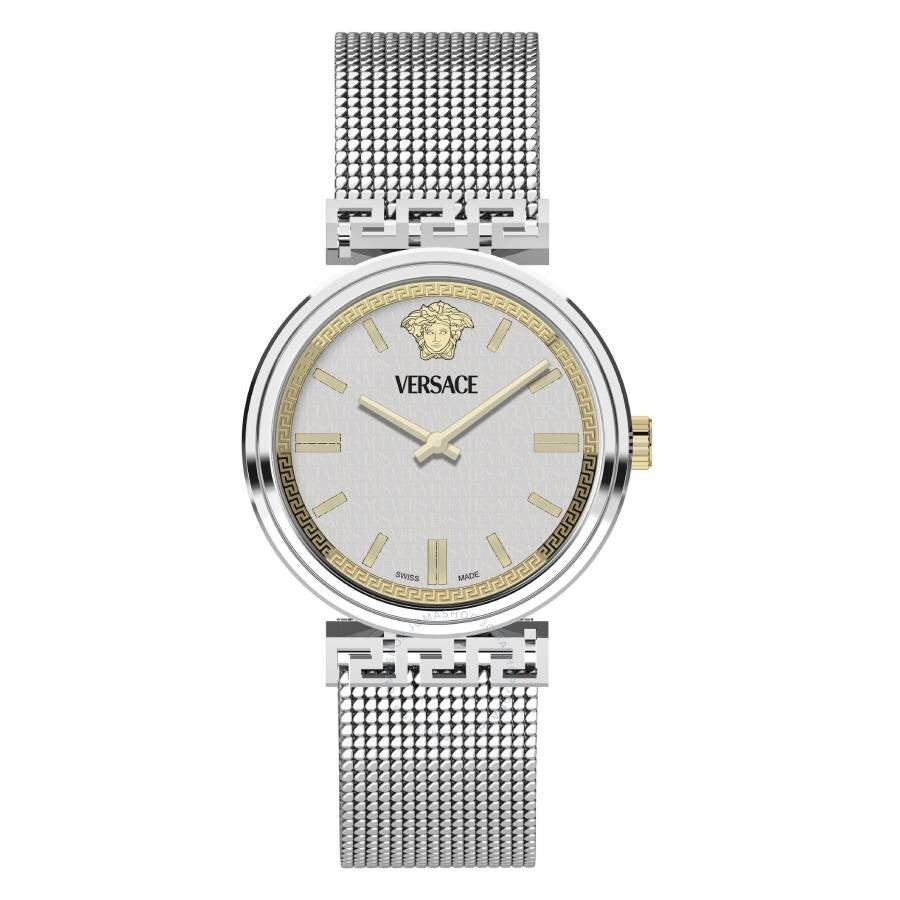 Versace Mythos Quartz White Dial Ladies Watch VETCA0424 - Dawson Watches