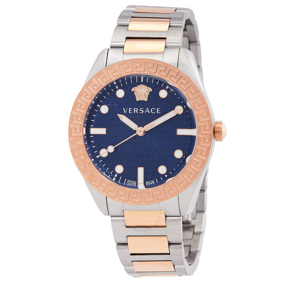 Versace Quartz Men's Navy Dial Watch VE2T00724 - Dawson Watches
