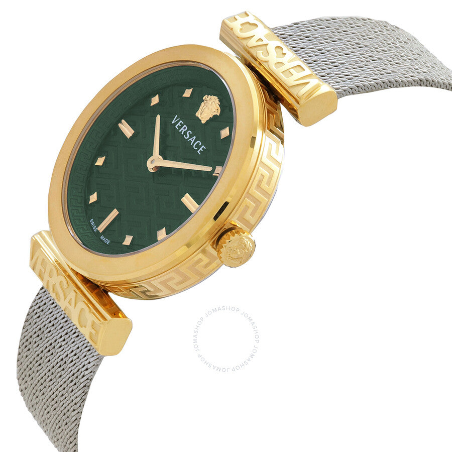 Versace Regalia Quartz Green Dial Ladies Watch VE6J00623 - Dawson Watches #2