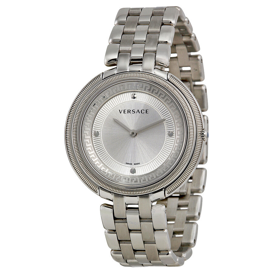 Versace Thea Silver Dial Stainless Steel Ladies Watch VA7060013 - Dawson Watches