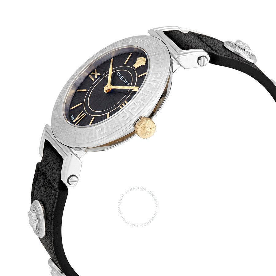 Versace Tribute Quartz Black Dial Ladies Watch VEVG00120 - Dawson Watches #2