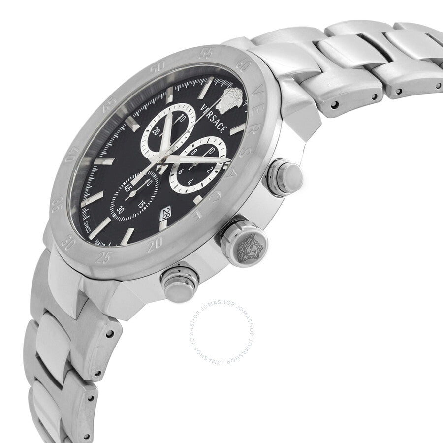 Versace Urban Mystique Chronograph Quartz Black Dial Men's Watch VEPY00520 - Dawson Watches #2