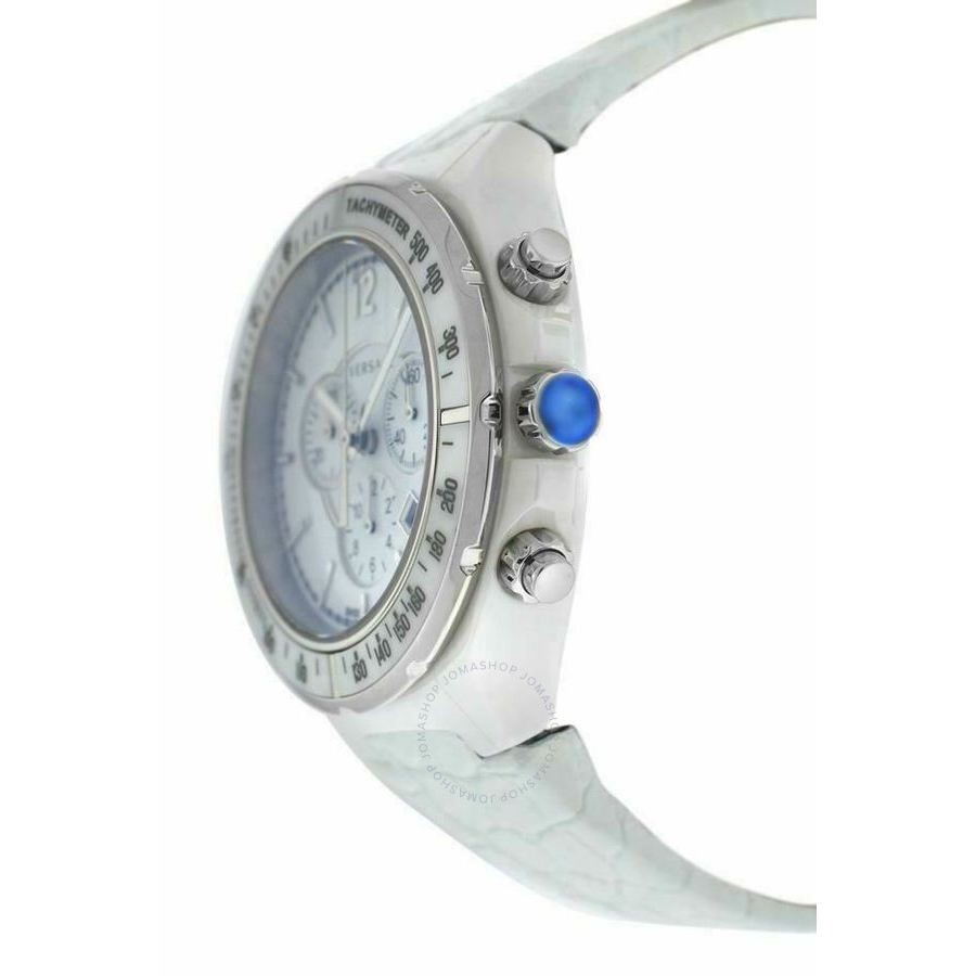 Versace Versace DV Chronograph Quartz White Dial Ladies Watch 28CCS1D001 - Dawson Watches #2