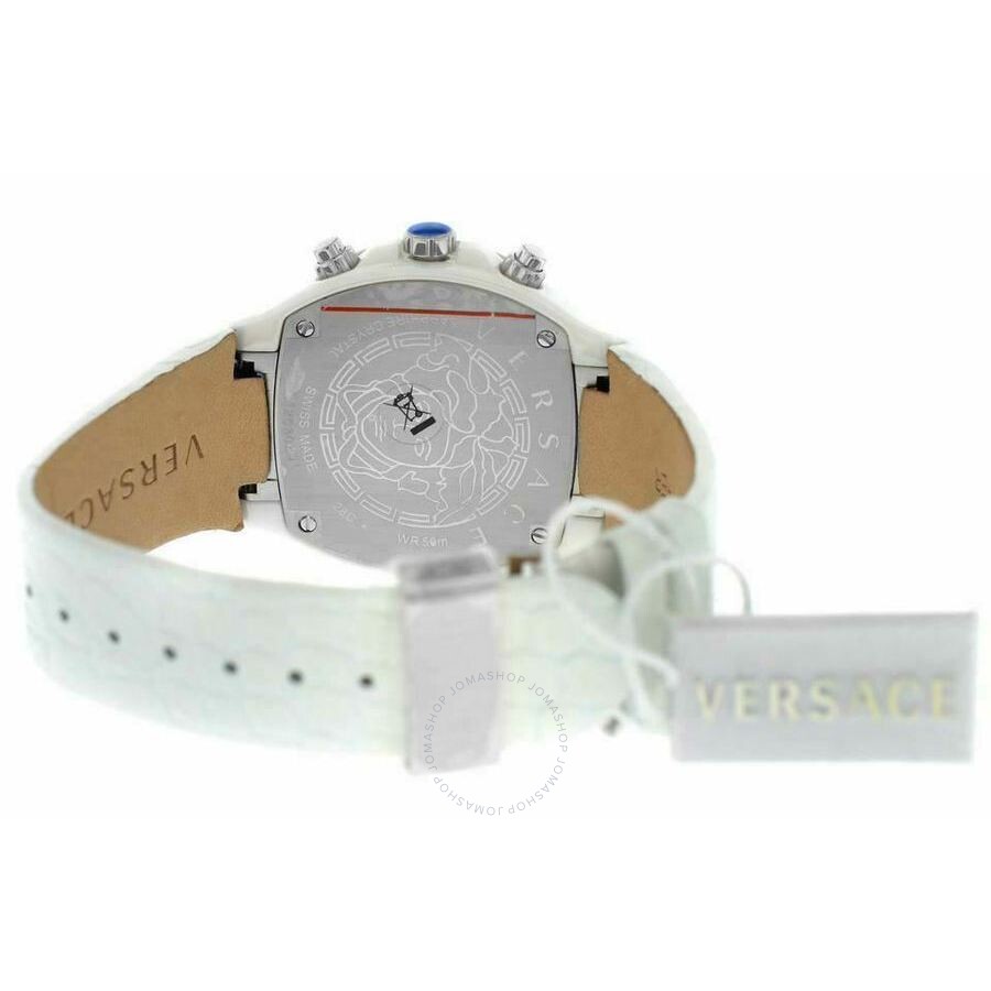 Versace Versace DV Chronograph Quartz White Dial Ladies Watch 28CCS1D001 - Dawson Watches #4