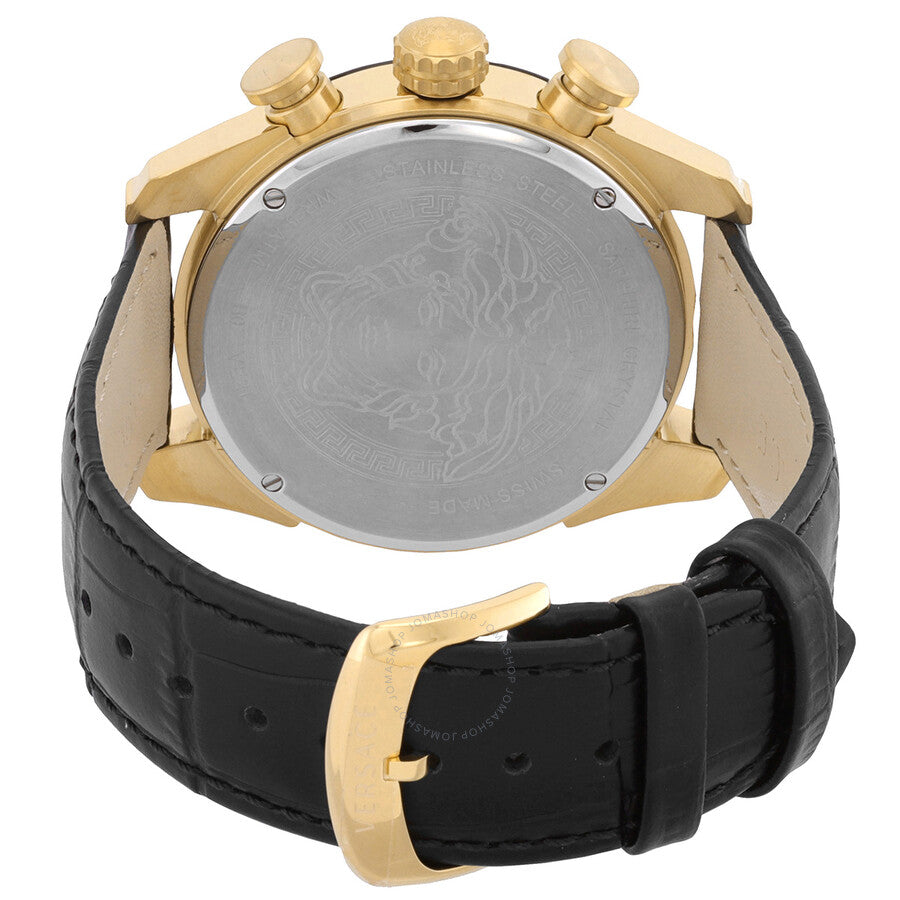 Versace V-Ray Chronograph Quartz Black Dial Men's Watch VE2I00921 - Dawson Watches #3