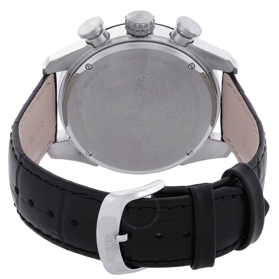 Versace V-Ray Chronograph Quartz Silver Dial Men's Watch VE2I00821 - Dawson Watches #3