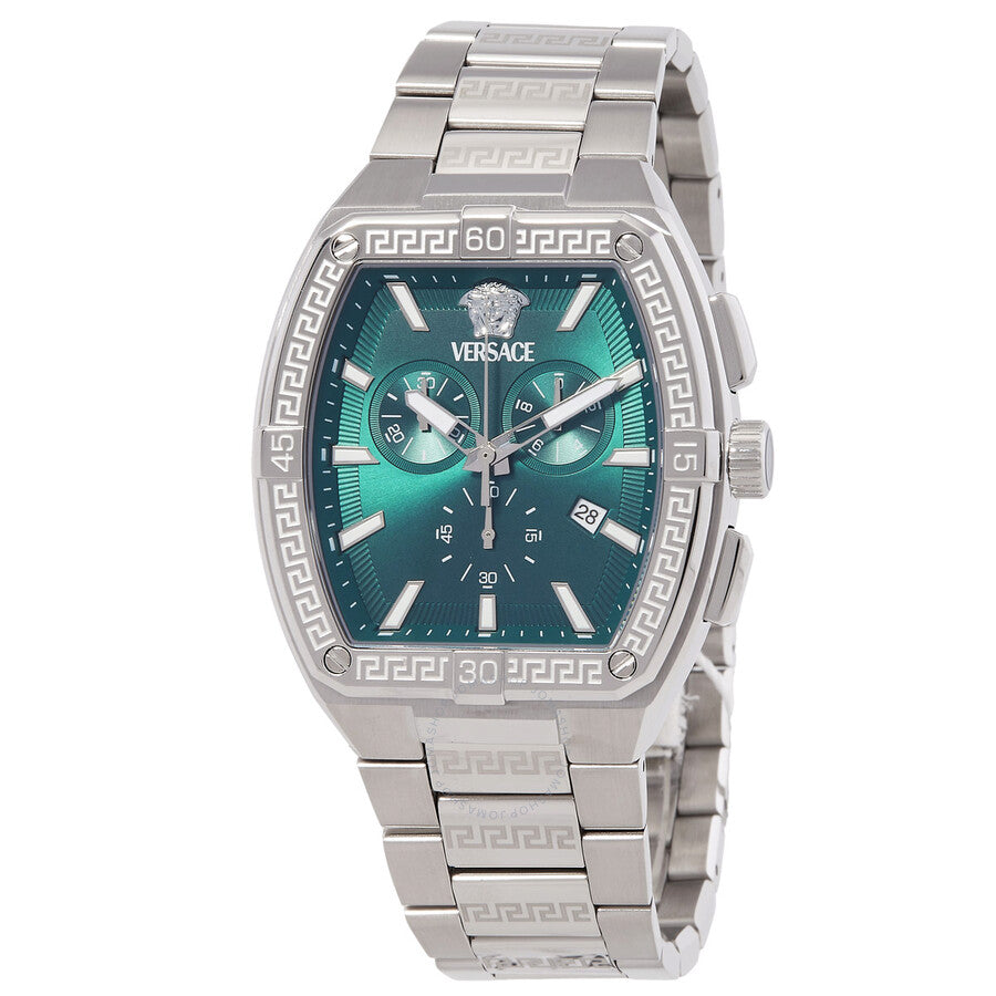 Versace V-Sporty Chronograph Quartz Green Dial Men's Watch VESP00424 - Dawson Watches