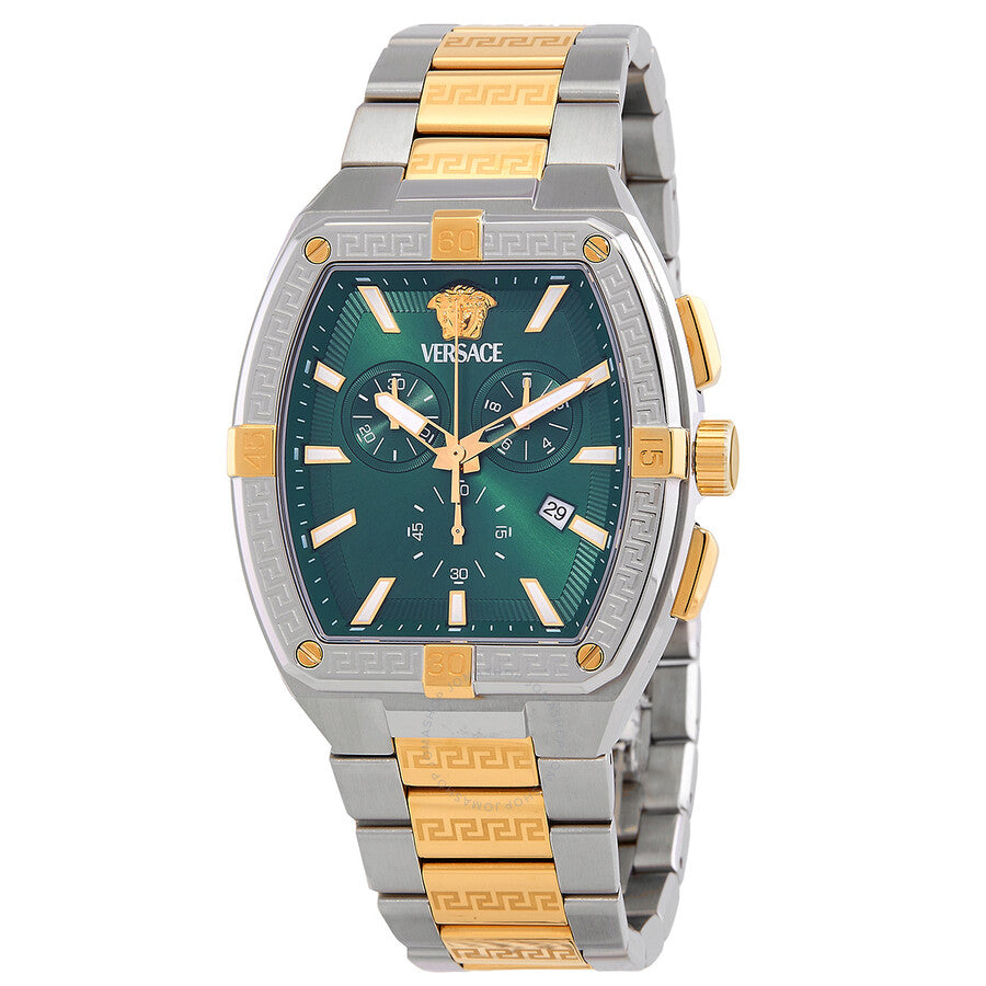 Versace V-sporty Chronograph Quartz Green Dial Men's Watch VESP00624 - Dawson Watches