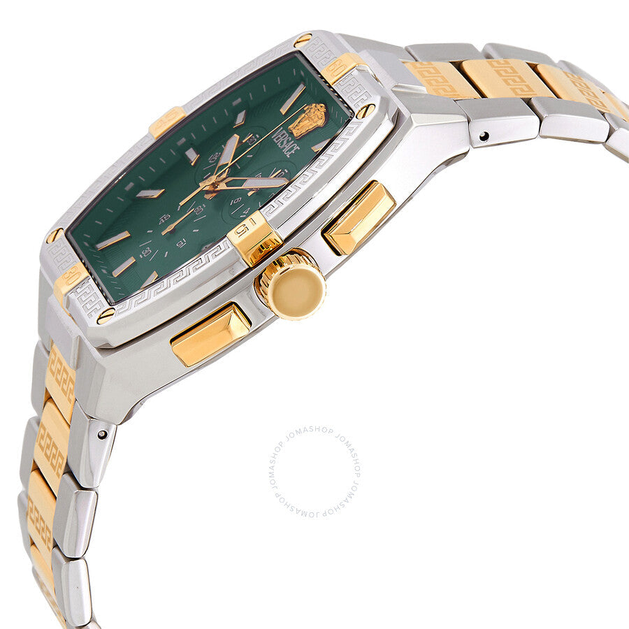 Versace V-sporty Chronograph Quartz Green Dial Men's Watch VESP00624 - Dawson Watches #2