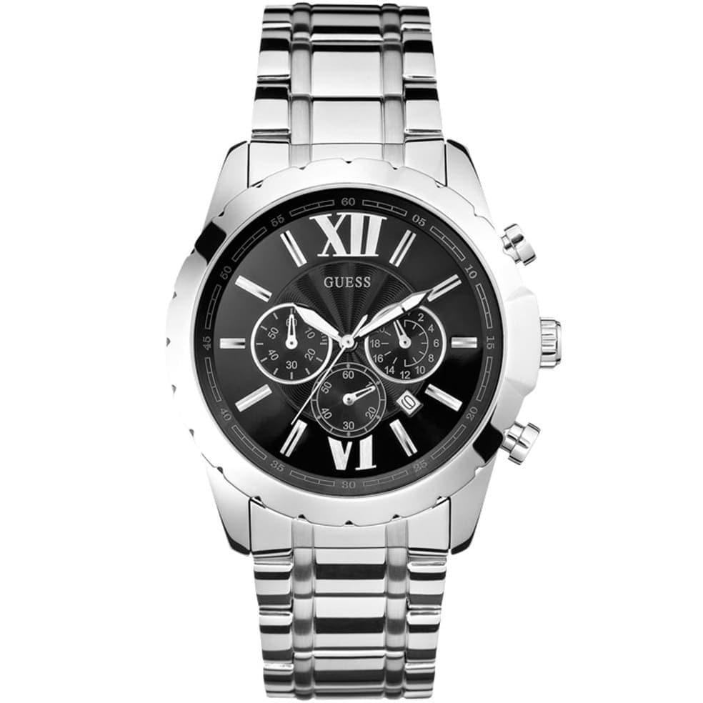 Guess Men's Stainless Steel Analog Men's Watch  W0193G2 - Dawson Watches