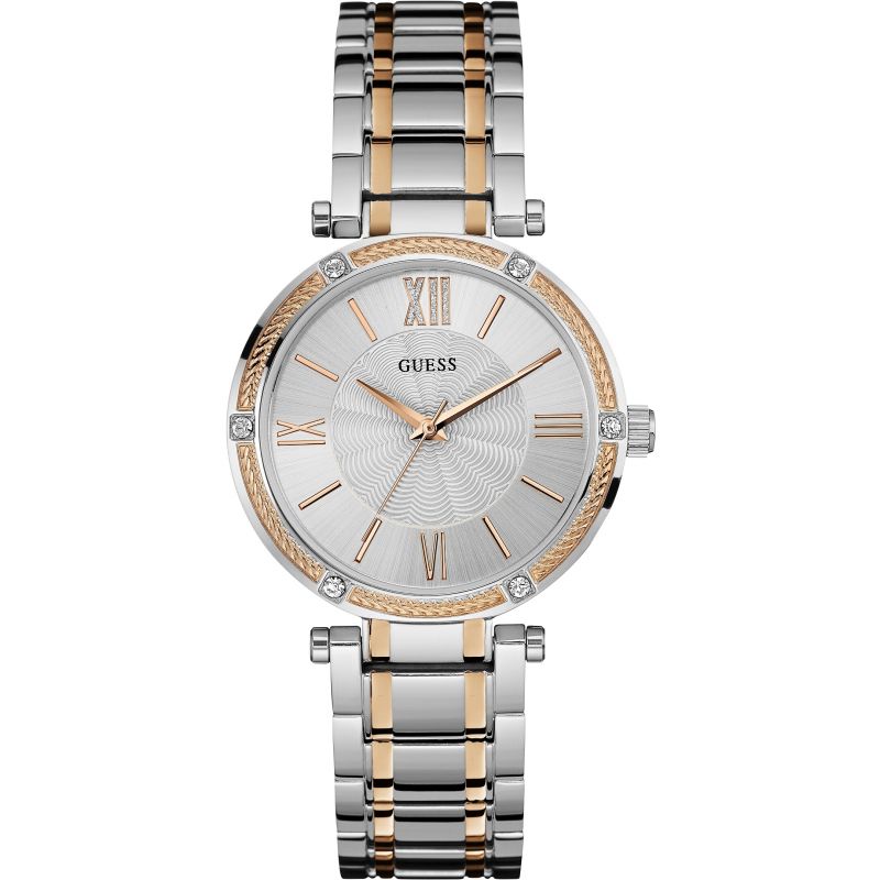 Guess Diamond Two-Tone Ladies Watch W0636L1