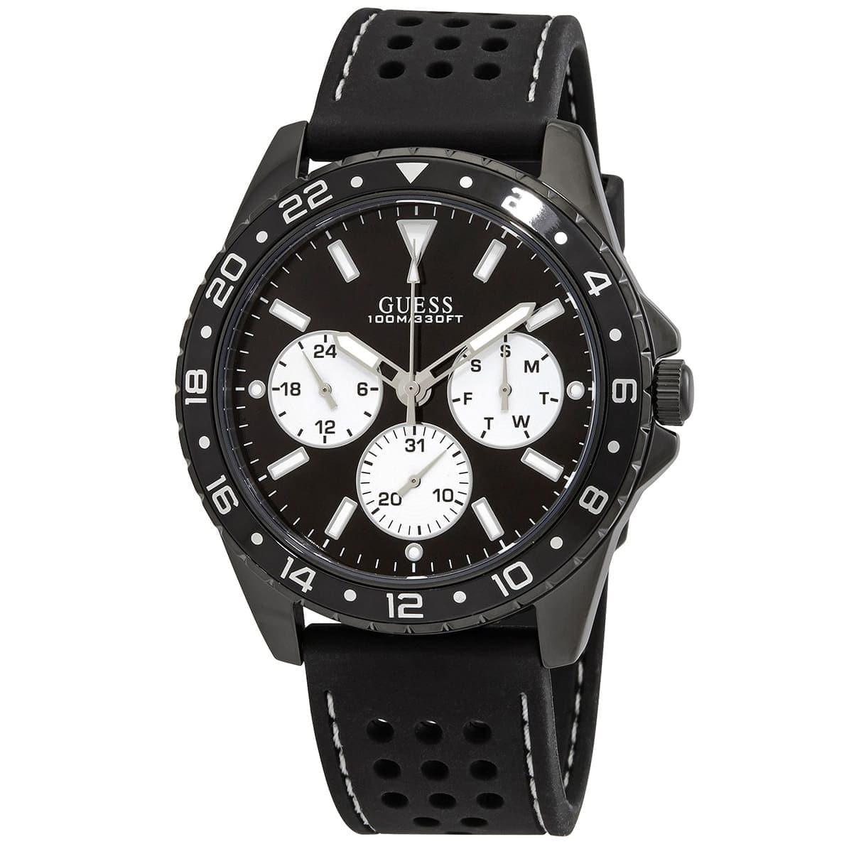 Guess Odyssey Quartz Black Dial Men's Watch W1108G3