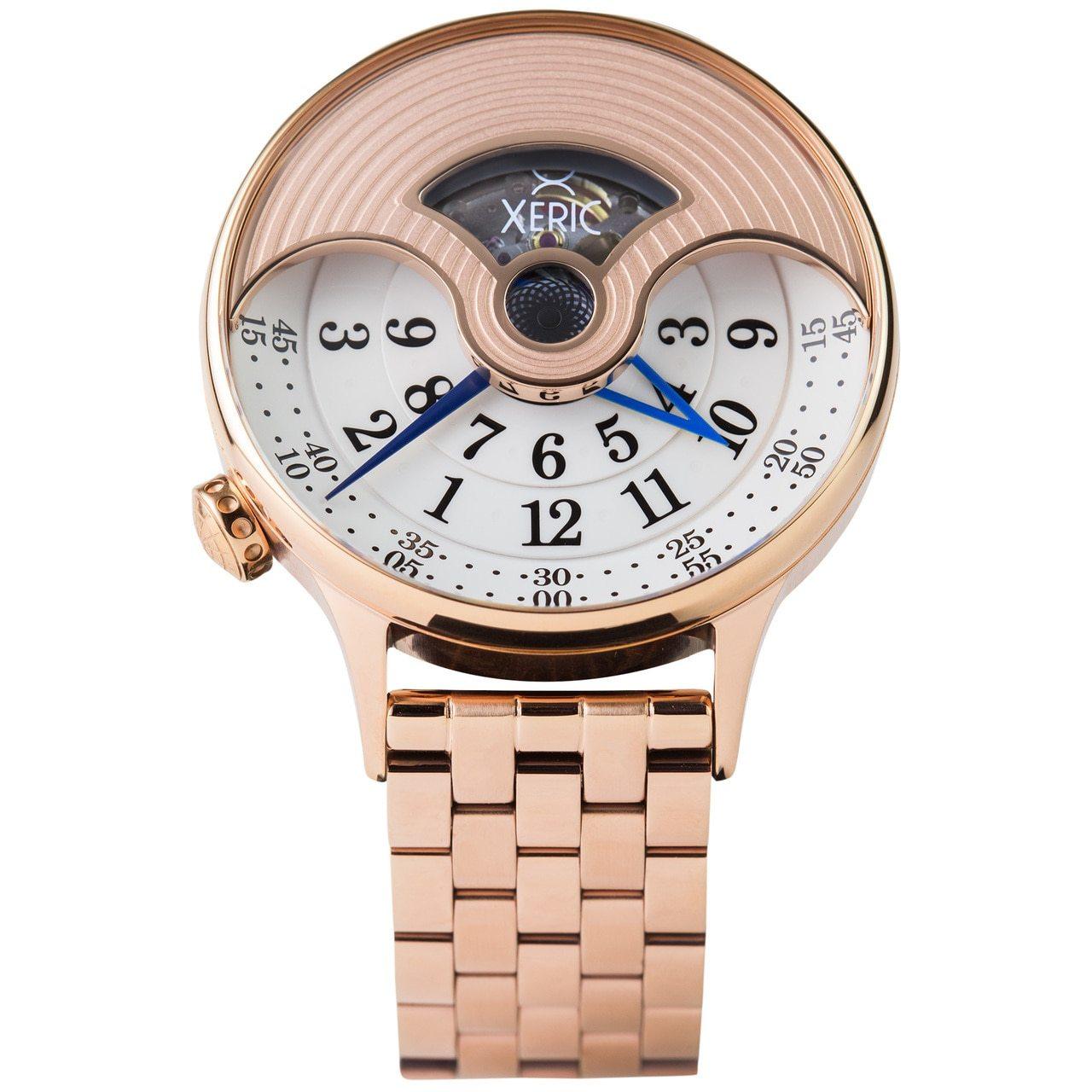 Xeric Limited Edition Evergraph Automatic SS Rose Gold Mechanical Watch - Dawson Watches