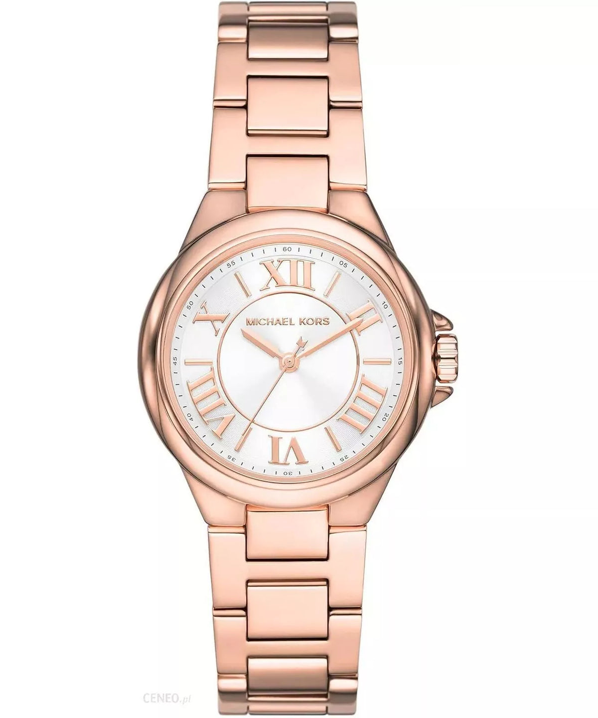 Michael Kors Mini Camille Three-Hand Rose Gold-Tone Women's Watch - MK7256